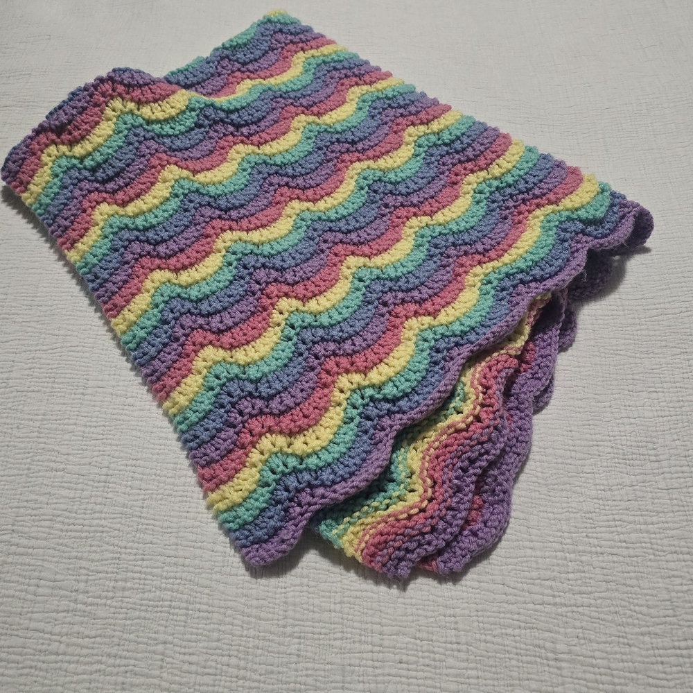 Colorful Crochet Blanket